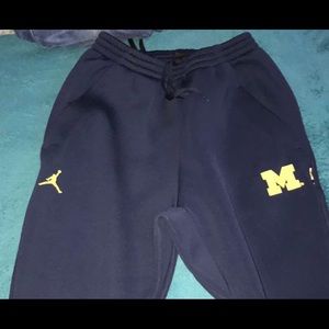 Jordan Michigan sweatpants